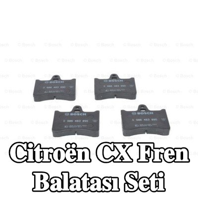 BOSCH Fren balatası seti 15, 5mm, montaj kılavuzu ile — Citroën Cx