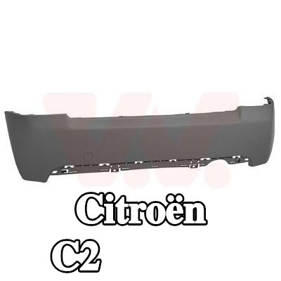 VAN WEZEL المصد الخلفي الخلفي — Citroën C2