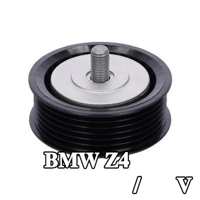 FEBI BILSTEIN بكرة الانحراف/التوجيه, V-ribbed belt Outer Diameter: 69mm, مع برغي — 2002 BMW Z4