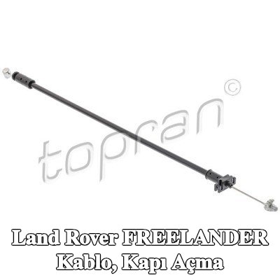 TOPRAN Kablo, sol ön kapı açma kolu, dış — Land Rover Freelander