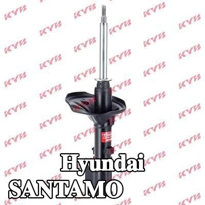 KYB ممتص الصدمات Excel-G, المحور الأمامي, ضغط الغاز, دعامة نظام التعليق — Hyundai Santamo