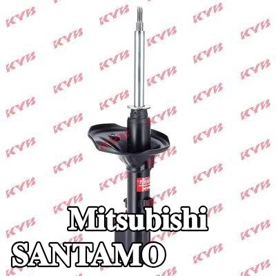 KYB ممتص الصدمات Excel-G, المحور الأمامي, ضغط الغاز, دعامة نظام التعليق — Mitsubishi Santamo