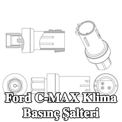 MAHLE Conta halkalı klima basınç şalteri — Ford C-max