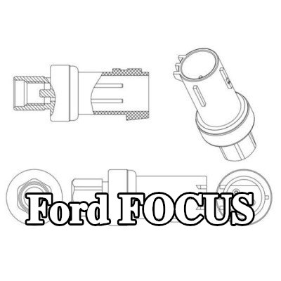 MAHLE مفتاح ضغط تكييف الهواء مع حلقة مانعة للتسرب — 2012 Ford Focus