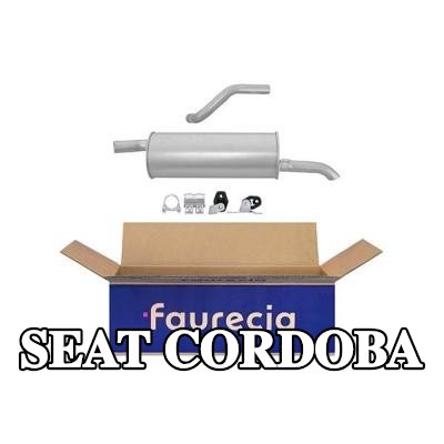 HELLA كاتم الصوت الخلفي الخلفي, مع قطع التركيب — SEAT Cordoba