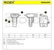RIDEX Kütle hava akış sensörü 12V — 2002 Ford Ranger (9)