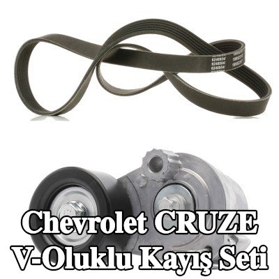 RIDEX PLUS V-Oluklu Kayış Seti — 2012 Chevrolet Cruze