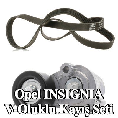 RIDEX PLUS V-Oluklu Kayış Seti — Opel Insignia