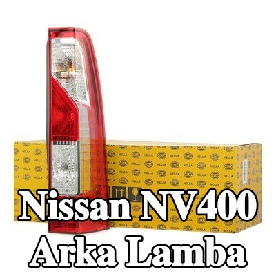 HELLA Arka lamba Sağ, ampullü — Nissan Nv400