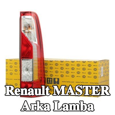 HELLA Arka lamba Sağ, ampullü — Renault Master