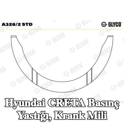 GLYCO Basınç Yastığı, krank mili — Hyundai Creta