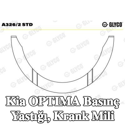 GLYCO Basınç Yastığı, krank mili — Kia Optima