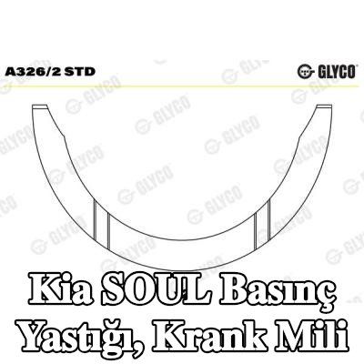 GLYCO Basınç Yastığı, krank mili — Kia Soul
