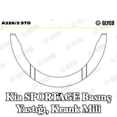 GLYCO Basınç Yastığı, krank mili — Kia Sportage