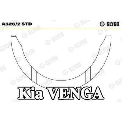 GLYCO صامولة الدفع، العمود المرفقي — Kia Venga