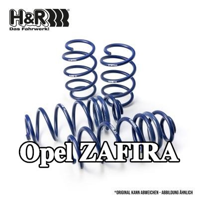 H&R مجموعة التعليق، نوابض لولبية — Opel Zafira