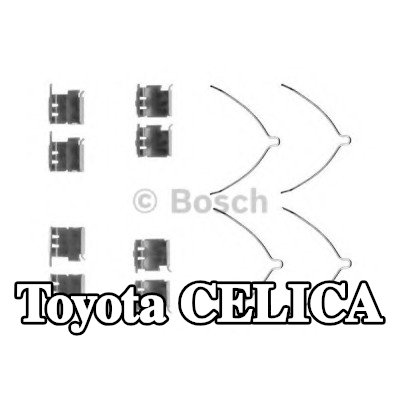 BOSCH طقم تركيب وسادات الفرامل — 1997 Toyota Celica