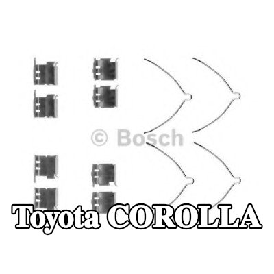 BOSCH طقم تركيب وسادات الفرامل — 1995 Toyota Corolla
