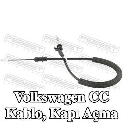 FEBEST Kablo, kapı açma — Volkswagen Cc