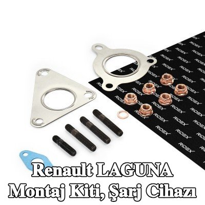 RIDEX Montaj Kiti, conta/sızdırmazlık elemanları ile şarj cihazı, montaj kılavuzu ile — 2002 Renault Laguna