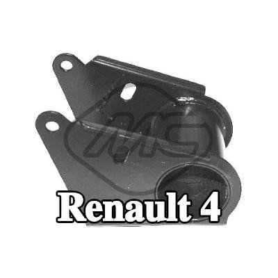Metalcaucho حامل، تثبيت المحرك — Renault 4