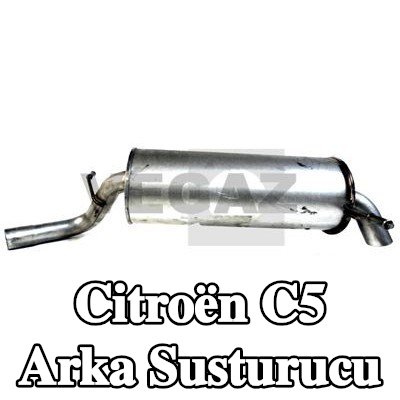 VEGAZ Arka susturucu 765mm — 2012 Citroën C5