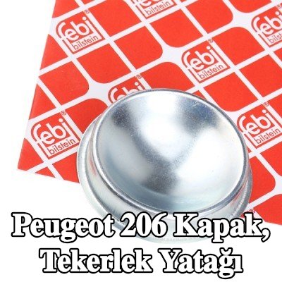 FEBI BILSTEIN Kapak, tekerlek yatağı — Peugeot 206