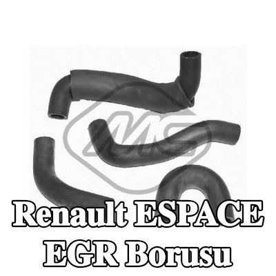 Metalcaucho EGR borusu — 1997 Renault Espace