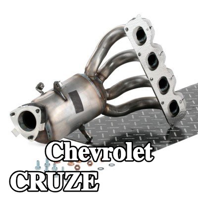 RIDEX محول حفاز مع مواد التثبيت/التركيب — Chevrolet Cruze