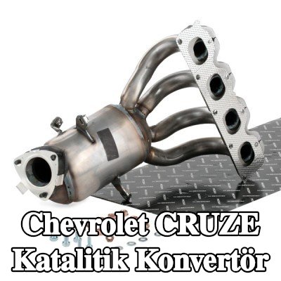 RIDEX Sabitleme/montaj malzemesi dahil katalitik konvertör — Chevrolet Cruze
