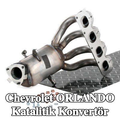 RIDEX Sabitleme/montaj malzemesi dahil katalitik konvertör — Chevrolet Orlando