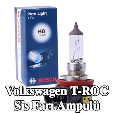 BOSCH Sis farı ampulü — Volkswagen T-roc