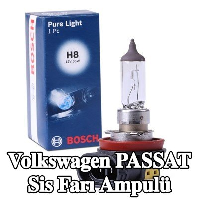BOSCH Sis farı ampulü — Volkswagen Passat