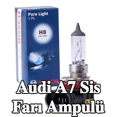 BOSCH Sis farı ampulü — Audi A7