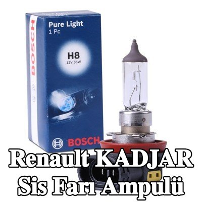 BOSCH Sis farı ampulü — Renault Kadjar