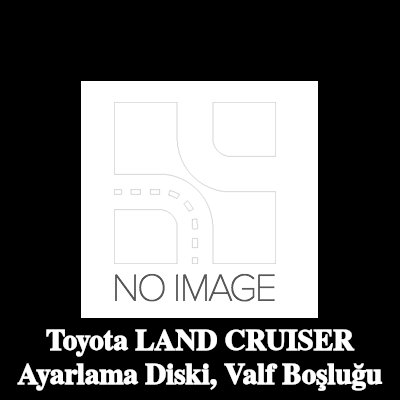 METELLI Ayarlama Diski, valf boşluğu — Toyota Land Cruiser