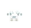 BOSCH Fren pabucu montaj kiti — Nissan Pathfinder (2)
