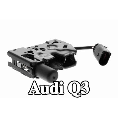 VEMO قفل غطاء المحرك, السفلي, كلا الجانبين, مع كابل — 2012 Audi Q3