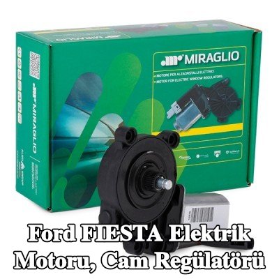 MIRAGLIO Elektrik motoru, cam regülatörü Sol, elektrik motorlu — Ford Fiesta
