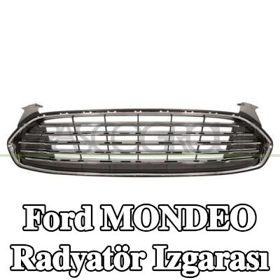 PRASCO Radyatör ızgarası, siyah — Ford Mondeo