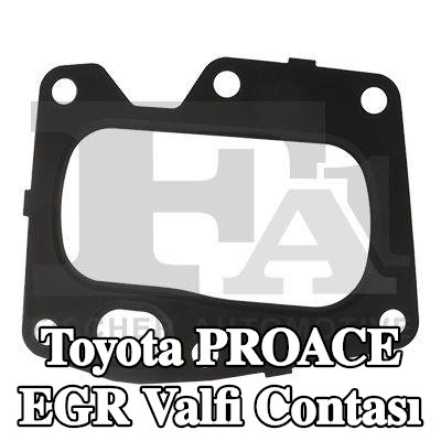 FA1 EGR valfi contası — 2017 Toyota Proace