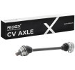 RIDEX Tahrik mili Ön Aks Sol, Arka Aks her iki taraf, 624mm — Audi 100 (1)