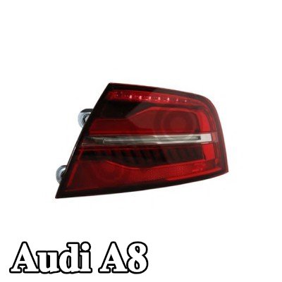 ULO المصباح الخلفي الأيمن, مع حامل لمبة — 2012 Audi A8