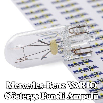 NARVA Gösterge paneli ampulü — Mercedes-Benz Vario