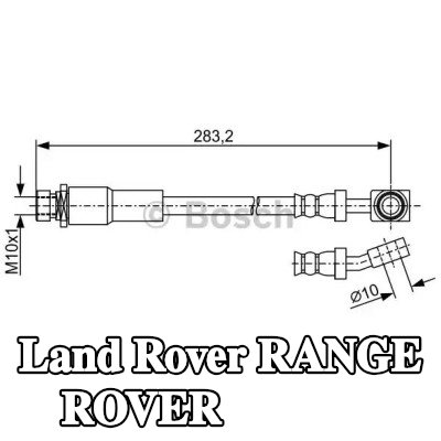 BOSCH خرطوم الفرامل 325mm — 2012 Land Rover Range Rover