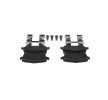 BOSCH Fren balatası seti 16, 9mm, gıcırtı önleyici plaka ile, cıvata/vida ile, aksesuarlarla, yaylı — Land Rover Range Rover Evoque (10)