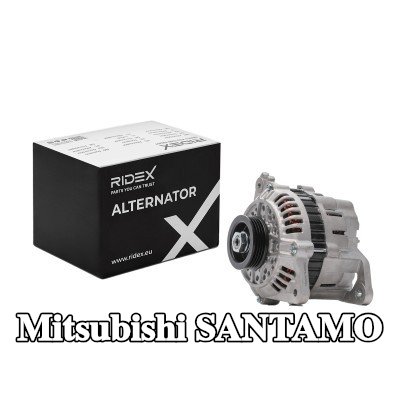 RIDEX مولد التيار المتردد 90A, مع منظم مدمج — Mitsubishi Santamo