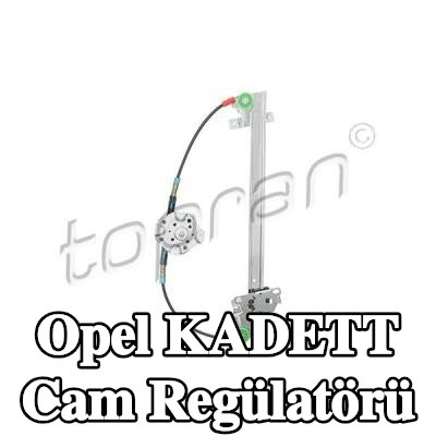 TOPRAN Sol ön cam regülatörü, Manuel — Opel Kadett