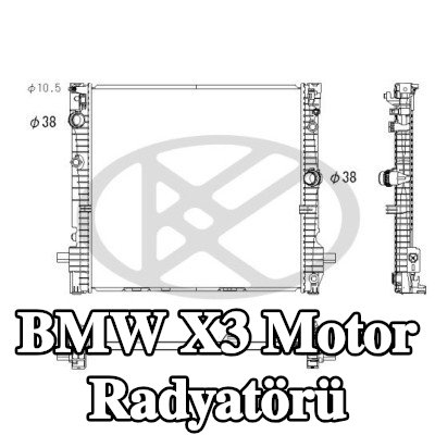 KOYORAD Motor radyatörü — BMW X3