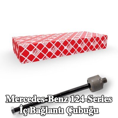 FEBI BILSTEIN İç bağlantı çubuğu OE Turbo YENİ, Sol Ön Aks, Ön Aks Sağ, iç, 262mm, karşı somunlu — Mercedes-Benz 124-Series